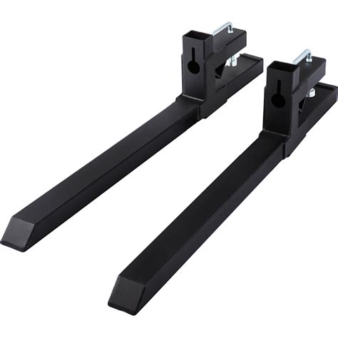 clamp on skid steer forks|clamp on pallet forks.